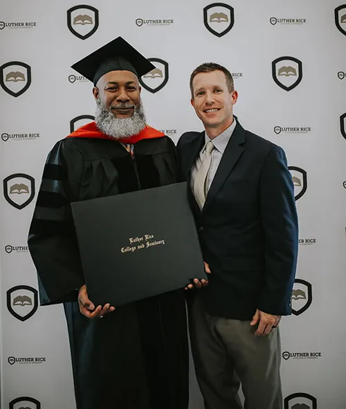 Luther rice graduating student