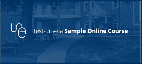 Test-drive a sample online course